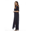 Riviera Sun Embroidered Maxi Dress with Double Side Slits - 2 of 3