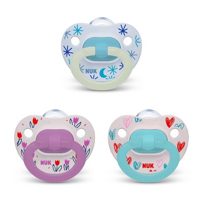 white nuk pacifier