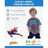 Marvel Avengers Spider-Man Black Panther Iron Man Hulk Captain America  2 Pack Graphic T-Shirts Toddler to Big Kid - image 3 of 4