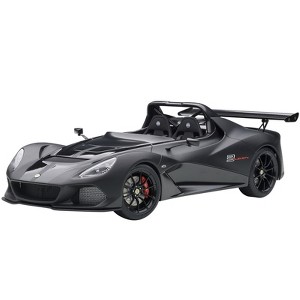 Lotus 3-Eleven Matt Black with Gloss Black Accents 1/18 Model Car by Autoart - 1 of 4