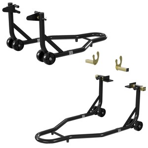 Motorcycle Stand , Adjustable U+L Fork Paddock Stand - 1 of 4