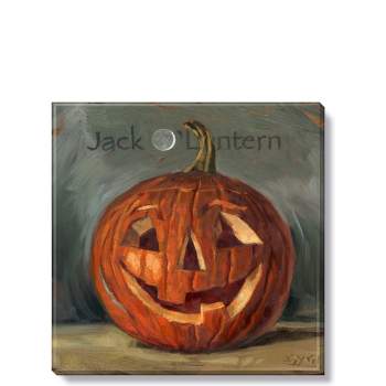 Sullivans Darren Gygi Jack O'Lantern Canvas, Museum Quality Giclee Print, Gallery Wrapped, Handcrafted in USA