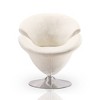 Set of 2 Tulip Velvet Swivel Accent Chairs - Manhattan Comfort - 4 of 4