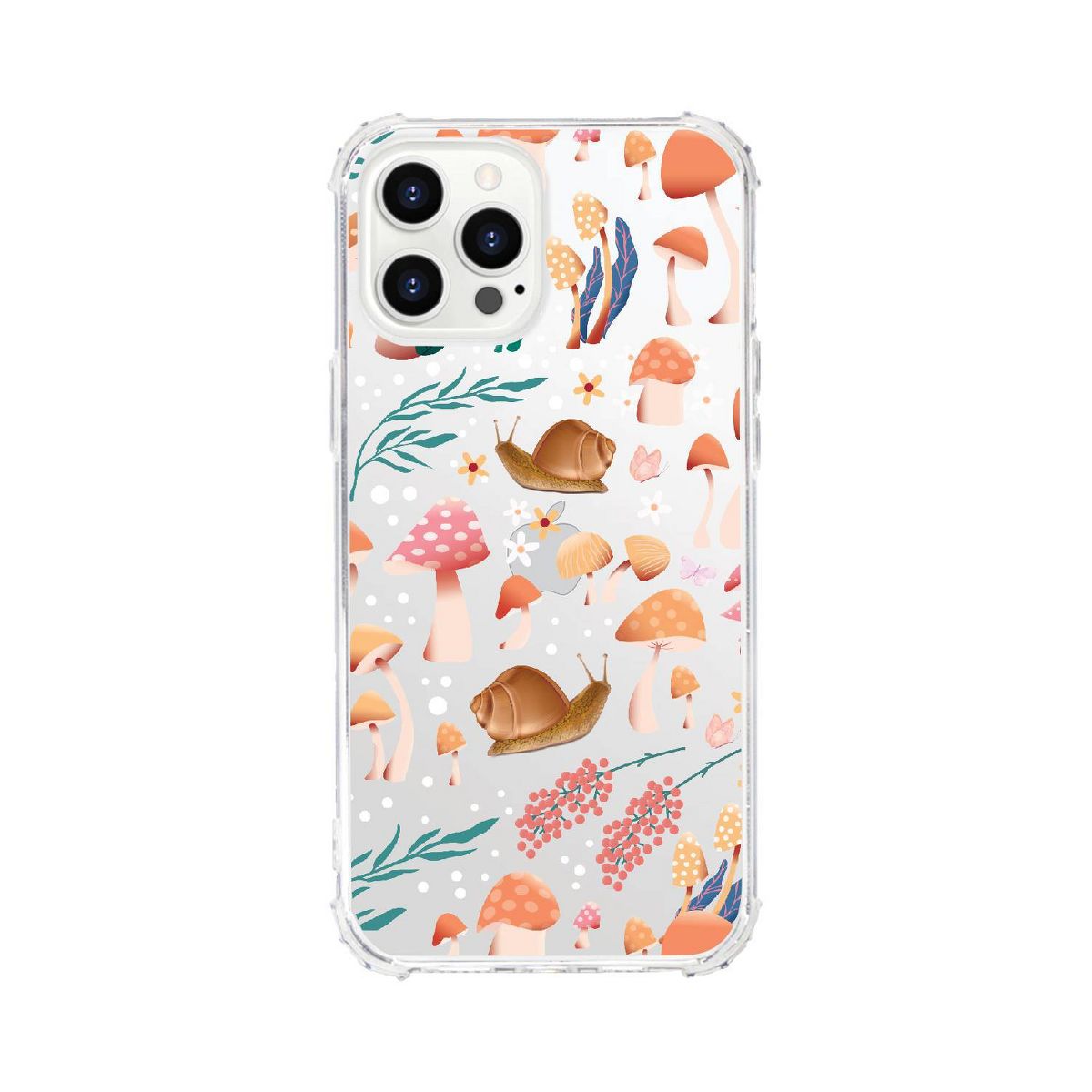 OTM Essentials Tough Edge iPhone 15 Pro Case - Shroom Bloom Shrooms