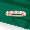 Ross-Simons 0.50 ct. t.w. Morganite Ring With Diamond Accents in 18kt Rose Gold Over Sterling - 4 of 4