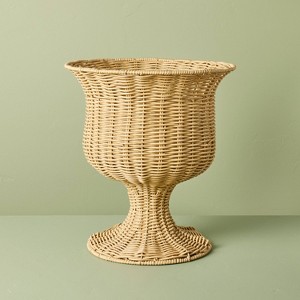 Rattan Outdoor Planter Basket - Hearth & Hand™ with Magnolia - 1 of 3