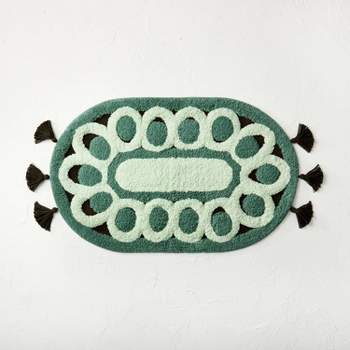 Chaya Bath Rug Turquoise Green - Opalhouse™ designed with Jungalow™