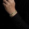 Guili 14K Gold Plated Bracelet with Clear Cubic Zirconia and Interwoven Design Offers Elegant Sparkle with a Unique, Stylish Twist - 3 of 3