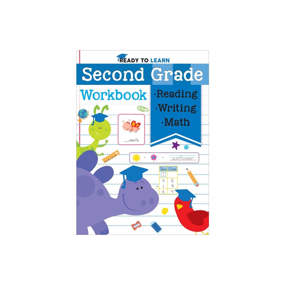 Ready to Learn: Second Grade Workbook - by Editors of Silver Dolphin Books (Paperback)