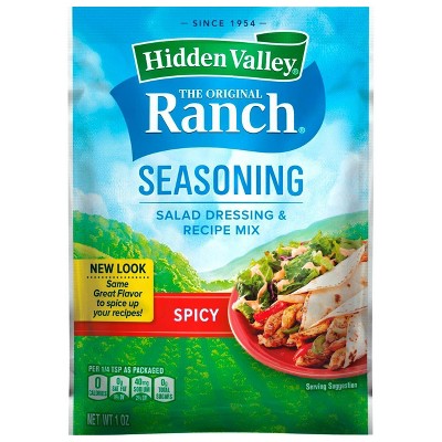 Hidden Valley Spicy Ranch Salad Dressing & Seasoning Mix - 1oz
