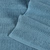 Ribbed Cotton Highly Absorbent Medium Weight Bath Towels, Set of 3 by Blue Nile Mills - 3 of 4