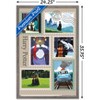 Trends International The Wizarding World: Harry Potter - Stamps Collage Framed Wall Poster Prints - 3 of 4