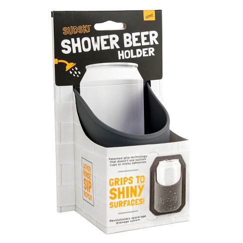 GENNISSY Shower Drink Cup Holder Place Cans ABS Beer Stand for Canned Beer Drink 