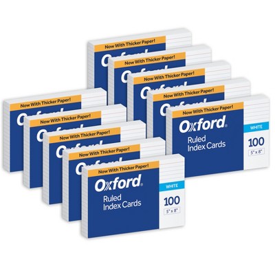 Oxford® Ruled Index Cards - White, 100 pk - Kroger