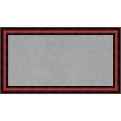 Amanti Art Rubino Cherry Scoop Framed Magnetic Board 27 x 15 in.