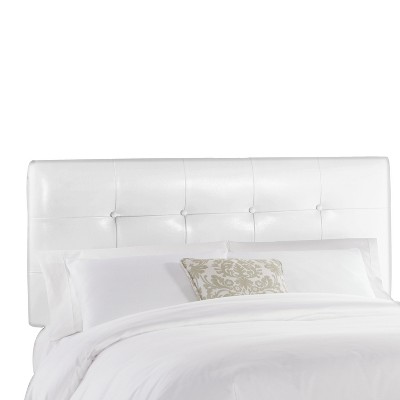 target leather headboard