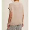 Women's Mockneck Sweater Short Sleeve Top - WISHLIST - 2 of 4