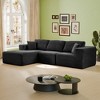 Spassway 104" Corduroy Sectional Sofas for Living Room Free Combination Modular Sectional Couches with L-Shape Chaise Cloud Couch with Deep Seat - 4 of 4