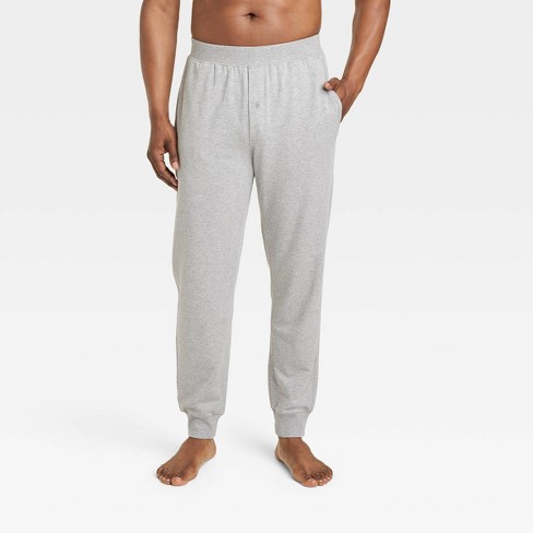 Men's Cotton Modal Knit Jogger Pajama Pants - Goodfellow & Co™ Heathered  Gray XXL