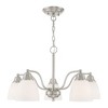 Livex Lighting Somerville 5 - Light Chandelier in  Brushed Nickel - 3 of 4
