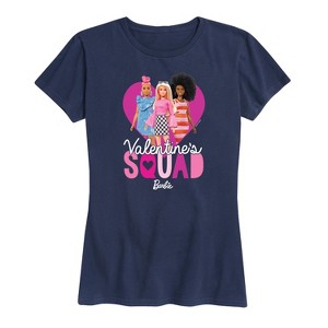 Women's - Barbie - Valentine's Squad Short Sleeve Graphic T-Shirt - 1 of 4