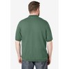 KingSize Men's Big & Tall Banded Bottom Pocket Shrink-Less Piqué Polo Shirt - 3 of 4