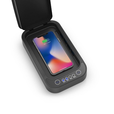 Bracketron Power Up Clean Up Wireless Phone Charger and Sanitizer