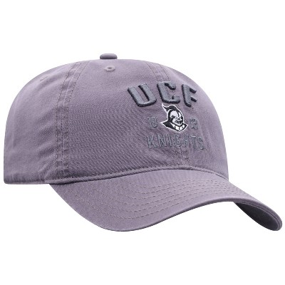 NCAA UCF Knights Men's Skill Gray Garment Washed Canvas Hat