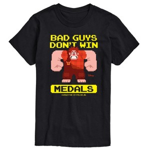 Men's - Disney - Bad Guys Don’t Win Medals Short Sleeve Graphic T-Shirt - 1 of 4