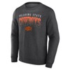 NCAA Oklahoma State Cowboys Men's Crew Neck Fleece Gray Sweatshirt - 2 of 3