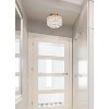 Elegant Lighting Emilia 12 inch Flush Mount in Satin Gold - 2 of 4