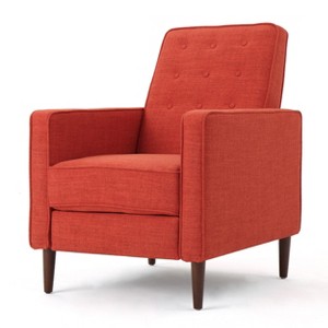 Dexmalle Modern Fabric Recliner Sofa Chair - 1 of 4