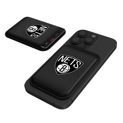Keyscaper NBA Eastern Conference Teams Linen Black Magnetic Credit Card Wallet