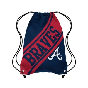MLB Atlanta Braves Big Logo Drawstring Bag - 1 of 2