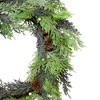 Northlight Berry, Cedar and Pine Cone Artificial Christmas Wreath - 24-Inch, Unlit - image 4 of 4