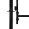 Double Door Fence Gate with Spear Top 118.1"x59.1" vidaXL - 4 of 4