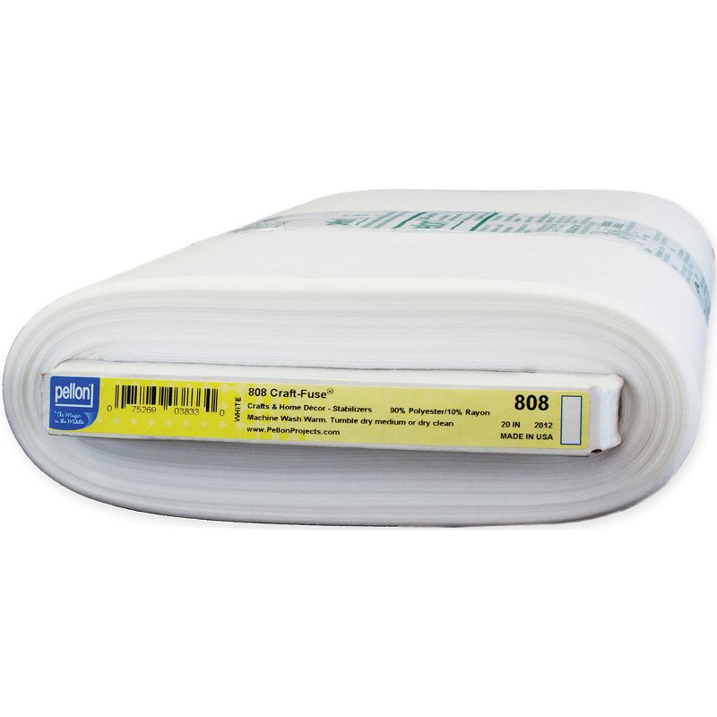 Pellon Craft-Fuse Fusible Interfacing-White 20"X30yd, 1 of 3