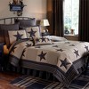 Park Designs Black Sturbridge Patch Basic Euro Sham - 2 of 3