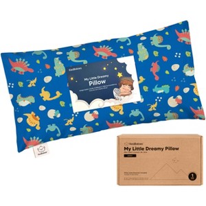 KeaBabies Buddy Toddler Pillow with Pillowcase, 10x18 Buddy Pillow for Toddler, Soft Kids Pillow for Sleeping, Travel, Age 2-5 - 1 of 4