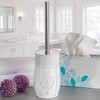 Creative Scents Vintage White Toilet Brush With Holder - 2 of 4