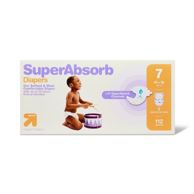 Always My Baby Size 5 Baby Diapers 27+ lb - 112 ct pkg