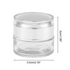 Unique Bargains Cylindrical Glass Dispensing Bottle for Bathroom 1 Pc - 4 of 4