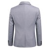 Cloudstyle Men's Slim Fit Blazer 2 Button Business Casual Suit Jacket Formal Coat - 2 of 4
