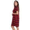 Just Love Short Sleeve Nightgown for Women  Cozy, Lightweight Sleepwear with Classic Design - 2 of 3