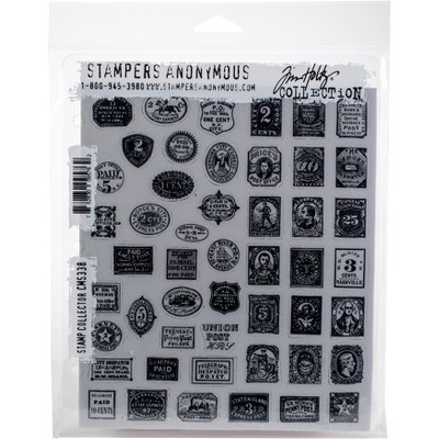 Tim Holtz Cling Stamps 7"X8.5"