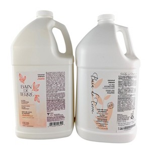 Bain de Terre Coconut Papaya Ultra Hydrating Shampoo -(1 Gallon) & Conditioner - (1 Gallon) DUO SET - Ultra-Quench Your Thirsty Hair - 1 of 4