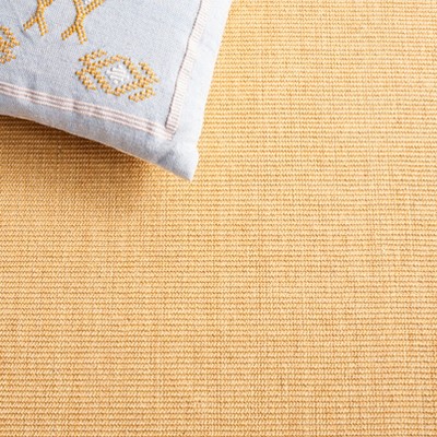 Natural & Gray Handmade Wool Cotton Silk 6' x 9' Area Rug
