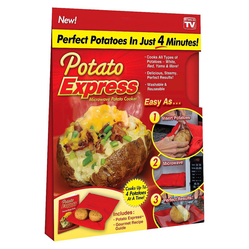 As Seen on TV Potato Express Microwave Potato Cooker