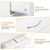 Karl Home 4-Drawer White Particle Board 25.98in. W Chest of Drawer - 4 of 4