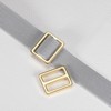 Unique Bargains Zinc Alloy Durable Multipurpose Tri Glide Metal Buckles for Bags 10 Pcs - 4 of 4